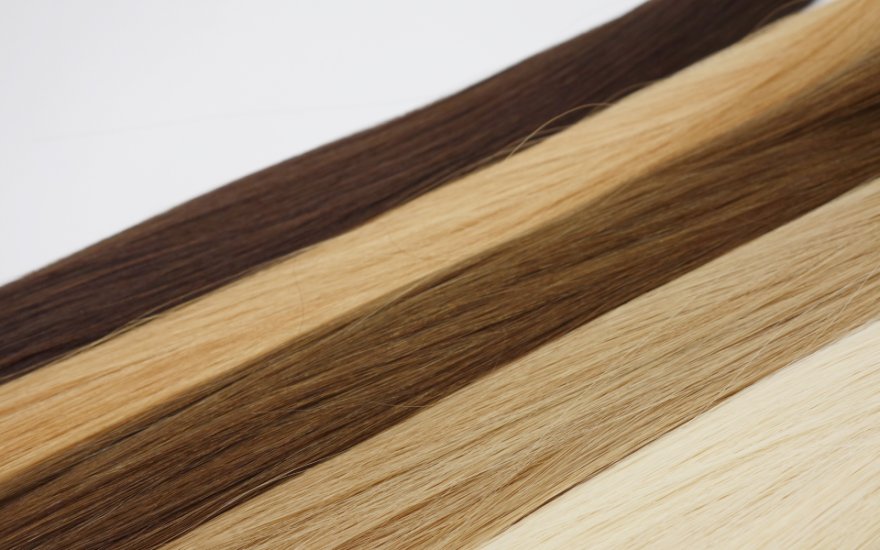 Tips of long lasting hair extensions