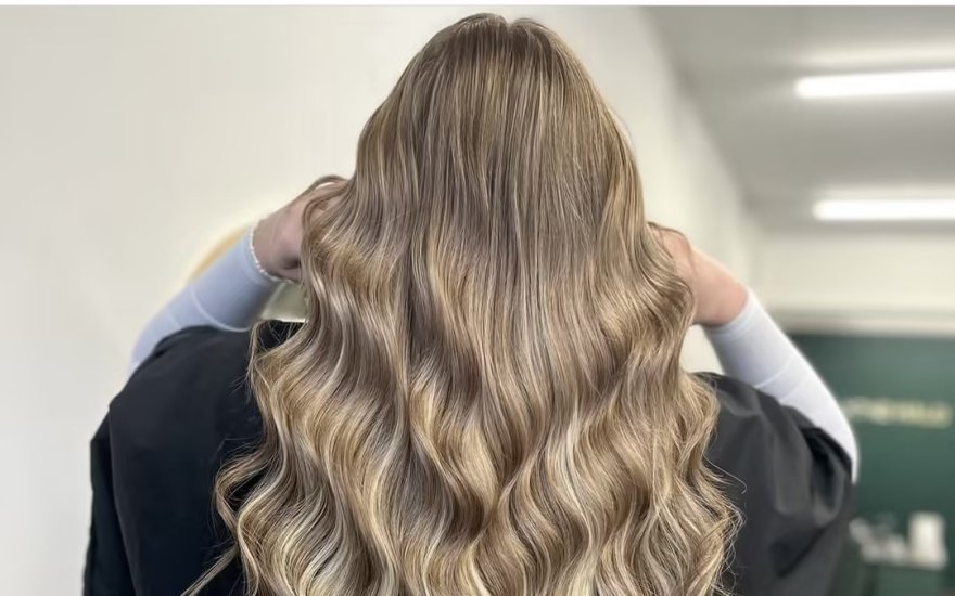 How to sleep with hair extensions?